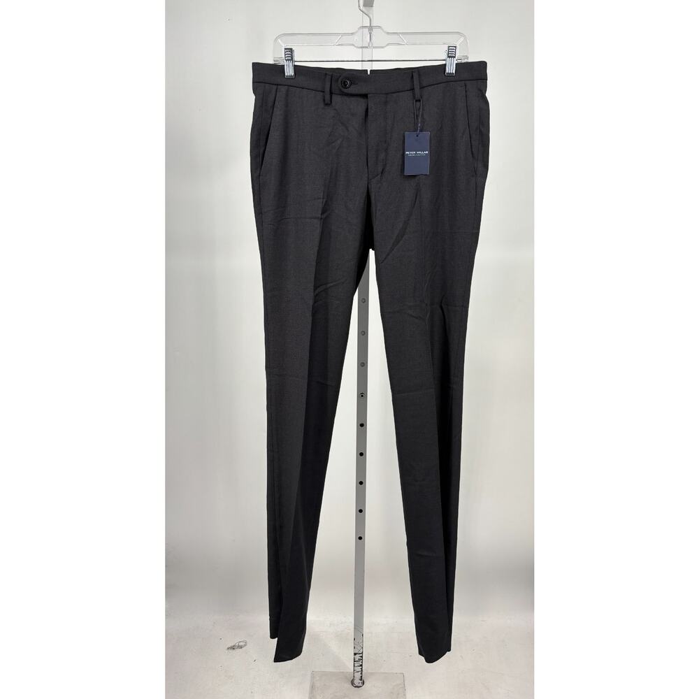 Peter Millar Crown Crafted Wool Tailored Fit Crosby Pants Mens 32 Preppy Office